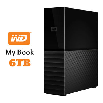 هارد دیسک اکسترنال وسترن دیجیتال مدل MY BOOK Desktop با ظرفیت 6ترابایت